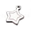 Tarnish Resistant 201 Stainless Steel Charms STAS-D429-45-1