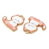 Alloy Enamel Pendants FIND-C037-20G-03-2