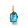 Ion Plating(IP) 304 Stainless Steel Rhinestone Pendants STAS-A104-11G-02-1