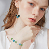 Olycraft 100Pcs 5 Colors Polymer Clay Pave Rhinestone Beads RB-OC0001-10B-6