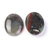 Natural Bloodstone Cabochons G-F608-02C-2