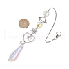 Alloy Planet Moon Hanging Ornaments HJEW-JM03018-3