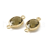 Transparent K9 Glass Connector Charms GLAA-A005-10G-08-2