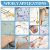 Unicraftale 100Pcs 2 Colors Brass Spacer Beads FIND-UN0015-57-6