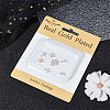 Beebeecraft 12Pcs 3 Style Brass Cubic Zirconia Charms KK-BBC0011-55-6