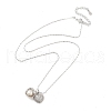 925 Sterling Silver Necklace STER-Z009-18P-1