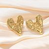 304 Stainless Steel Stud Earrings EJEW-U047-22G-2