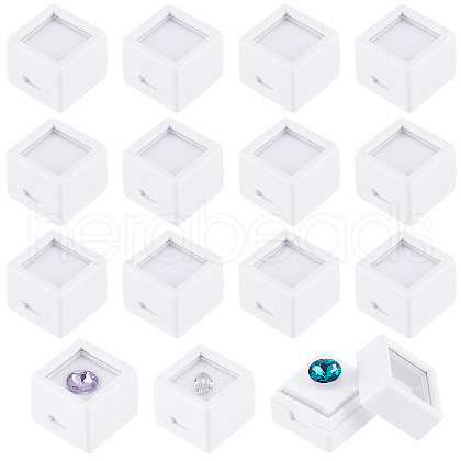 70Pcs ABS Plastic Jewelry Gift Boxes CON-WH0088-88A-01-1