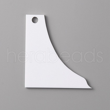 Acrylic Scraper Tools AJEW-WH0043-83F-1