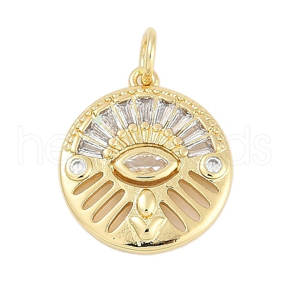 Rack Plating Brass Pendants KK-Q028-46G-1