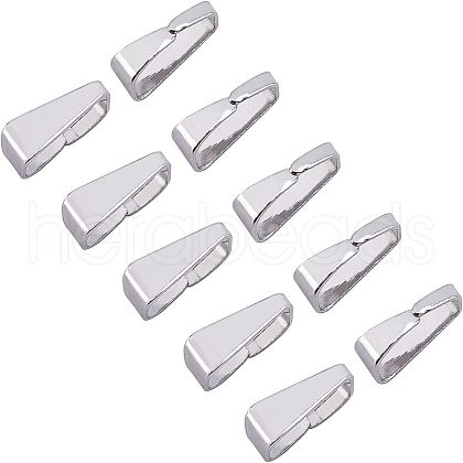 Unicraftale 304 Stainless Steel Snap On Bails STAS-UN0016-13P-1