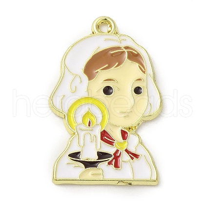 Medical Theme Alloy Enamel Pendants ENAM-U0001-02C-1