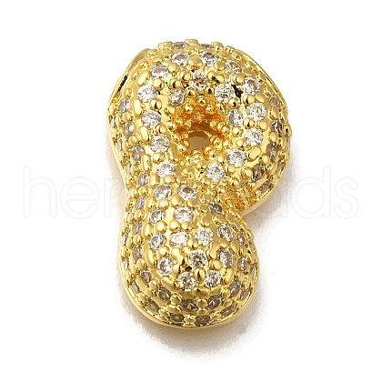 Brass with Cubic Zirconia Pendant KK-Q818-02P-G-1