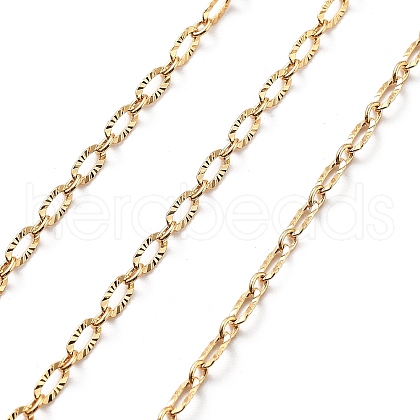 10M Brass Cable Chains CHC-L052-02A-G-1