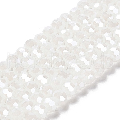 Electroplate Glass Beads Strands EGLA-A035-J6mm-A05-1