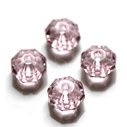 Imitation Austrian Crystal Beads SWAR-F083-4x6mm-03-1