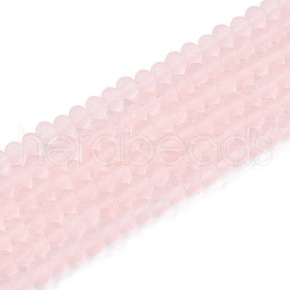 Transparent Glass Beads Strands EGLA-A044-T2mm-MD22-1
