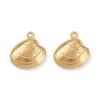 Ocean 304 Stainless Steel Charms STAS-P390-01B-G-1