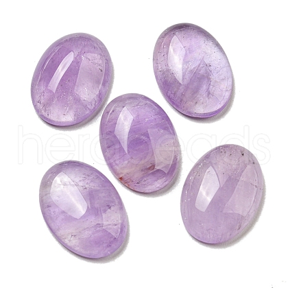 Natural Amethyst Cabochons G-C115-01A-25-1