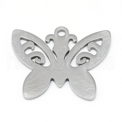 Non-Tarnish 201 Stainless Steel Stamping Blank Tag Pendants STAS-T008-008-1-1