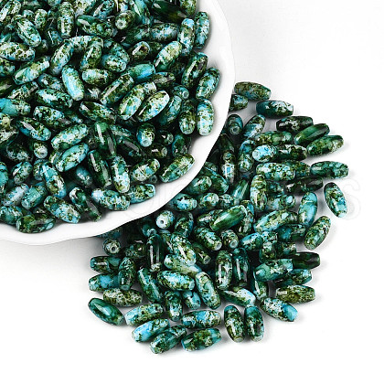 Baking Paint Glass Seed Beads SEED-N008-06I-1
