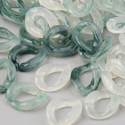 Transparent Acrylic Linking Rings OACR-S038-005A-C04-1