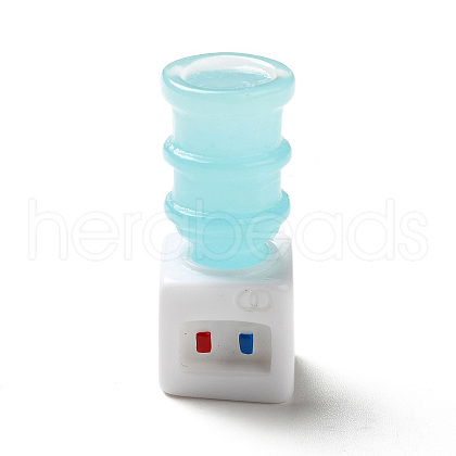 Opaque Resin Appliances Cabochons CRES-M014-03-1