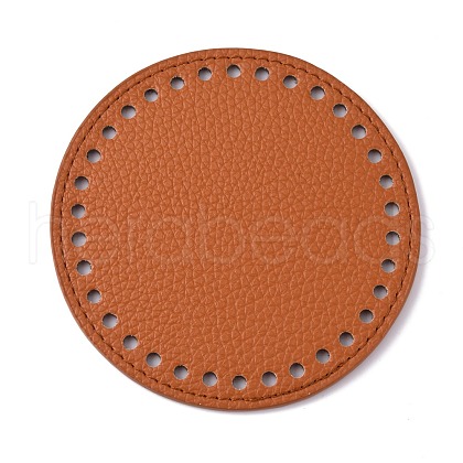 Litchi Grain PU Leather Bag Bottoms FIND-WH0061-30A-1