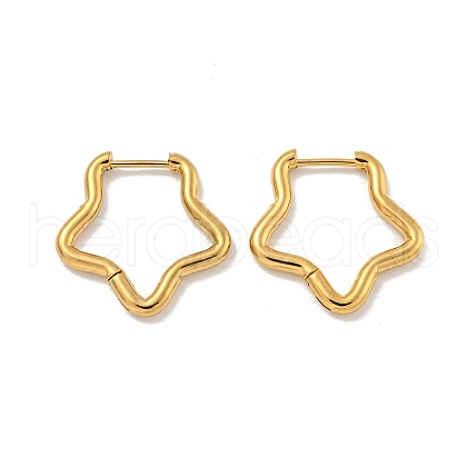 202 Stainless Steel Huggie Hoop Earrings EJEW-H003-07G-04-1