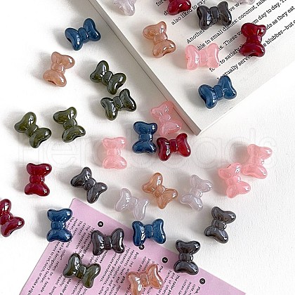 Opaque Acrylic Beads OACR-N137-15-1