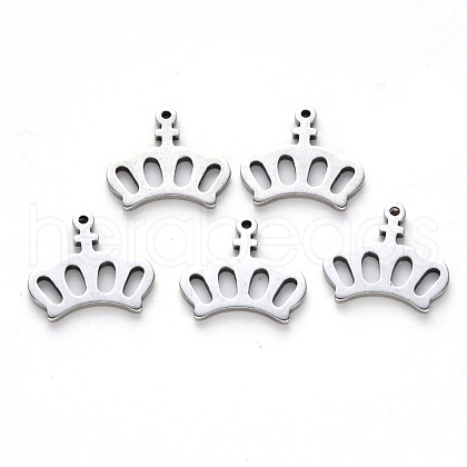 Tarnish Resistant 304 Stainless Steel Charms X-STAS-N092-85-1