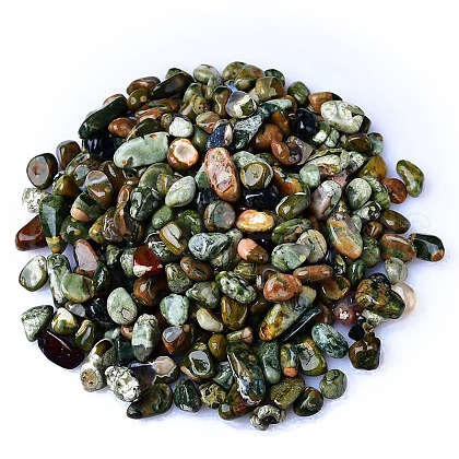 Natural Rhyolite Jasper Tumbled Chips PW-WGA7DCE-31-1