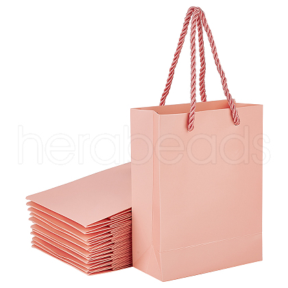 Folding Paper Gift Bags with Handle ABAG-WH0045-21D-1