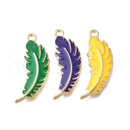 Alloy Enamel Pendants ENAM-K076-06G-1