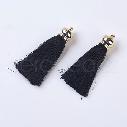 Polyester Tassel Pendants FIND-P026-C11-1