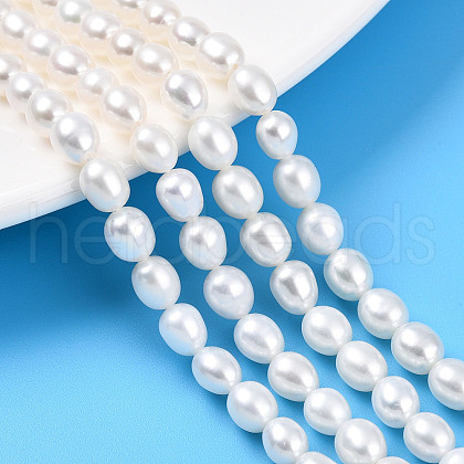 Natural Cultured Freshwater Pearl Beads Strands PEAR-N012-05-2A-1