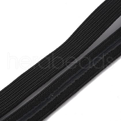 Polyester Non Slip Knitted Elastic Cord EC-WH0006-08A-1