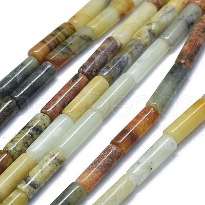 Natural Jade Beads Strands G-F631-D02-02-1