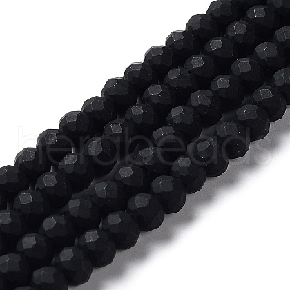 Glass Beads Strands EGLA-A034-P10mm-MD18-1