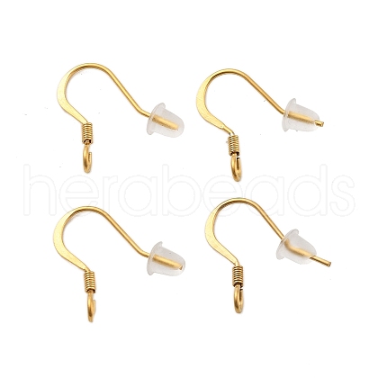 316 Stainless Steel French Hooks with Coil STAS-E163-16G-01-1