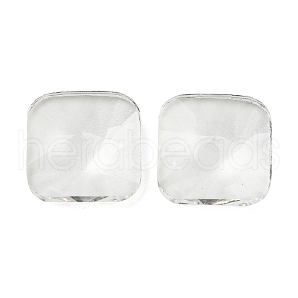 Transparent K5 Glass Cabochons GLAA-NH0001-02A-1