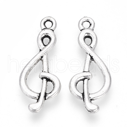 Tibetan Style Alloy Pendants TIBE-S309-82AS-RS-1