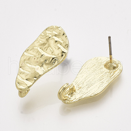Alloy Stud Earring Findings PALLOY-S121-126-1