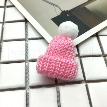 Mini Wool Yarn Knitted Hat PW-WG89249-13-1