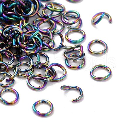 304 Stainless Steel Open Jump Rings STAS-CJC0001-26B-1