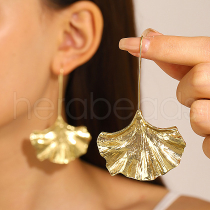 Leaf Alloy Dangle Earrings WGBCB82-11-1