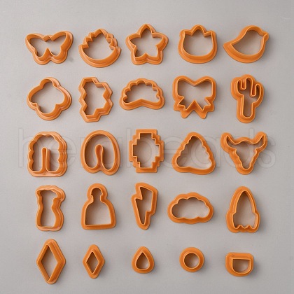 25pcs Plastic Molds AJEW-WH20002-06A-1