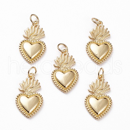 Brass Pendants KK-C100-10G-1