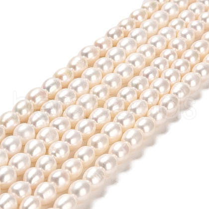 Natural Cultured Freshwater Pearl Beads Strands PEAR-E016-197-1