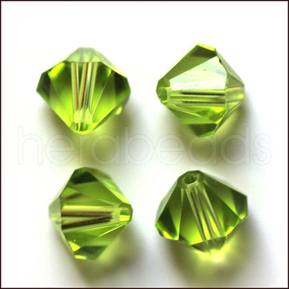 Imitation Austrian Crystal Beads SWAR-F022-4x4mm-252-1